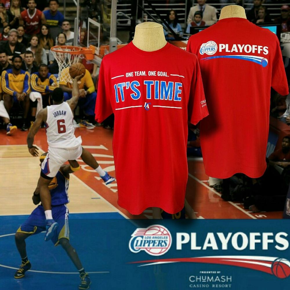 Los Angeles Clippers NBA Playoffs T-Shirt XL NEW